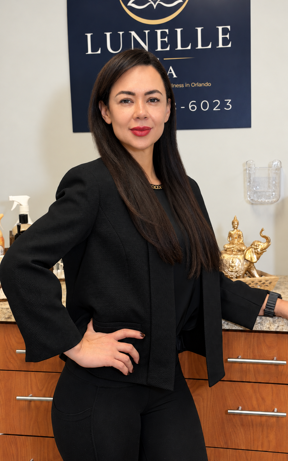 Lidiane Fernandes at Lunelle Spa in Orlando